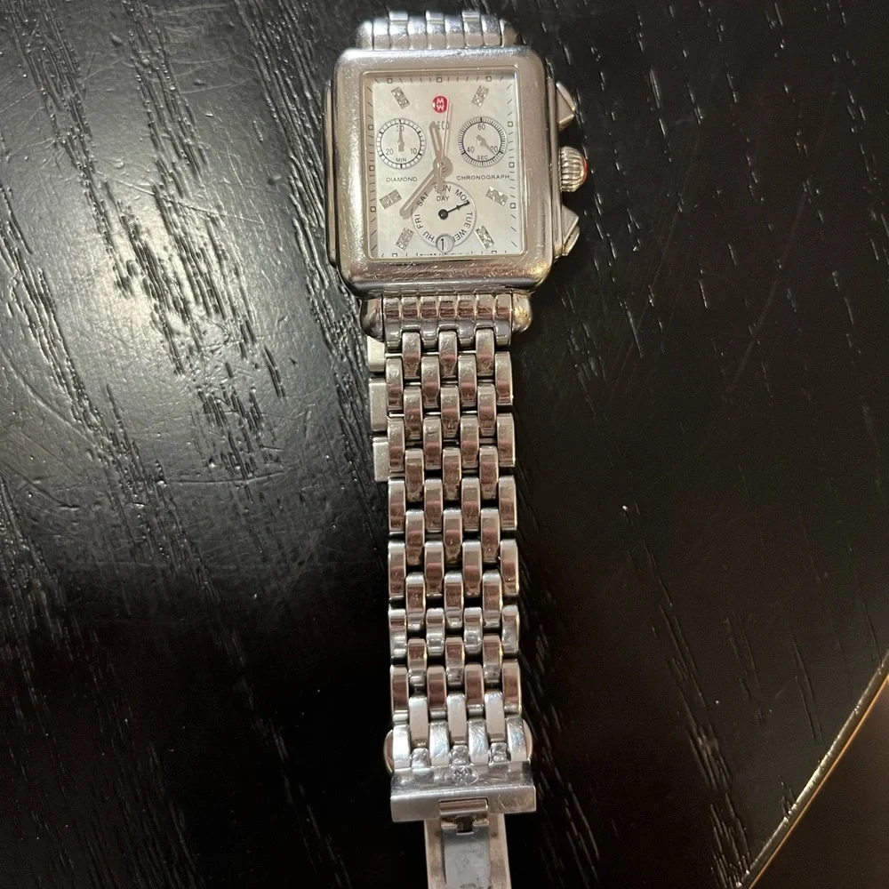 Silver Michele watch - Picture 2 of 10